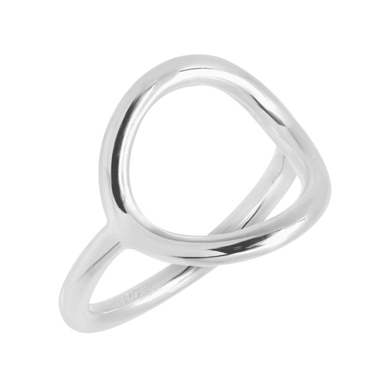 Silpada High-Polished .925 Sterling Silver Ring for Women, Jewelry Gift Idea, 'Karma', Size 8 - Image 2